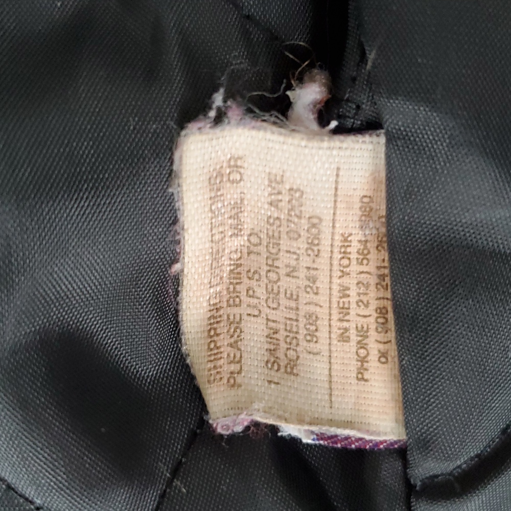 Vintage Schott Perfecto Womens 108W '90s Black Leather Motorcycle Jacket Sz 12 - Picture 16 of 16